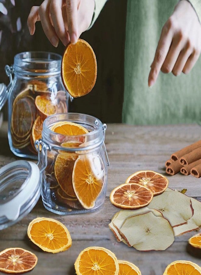 مجموعة طبخ على نار هادئة مع برتقال مجفف وقرفة، أعواد قرفة، شرائح ليمون مجففة، مجموعة بوت بوري للموقد، حشوة وعاء بوت بوري من الفواكه المجففة الطبيعية، حشوات لسلال الهدايا لتزيين المنزل والحفلات والمناسبات الدافئة - Image 5